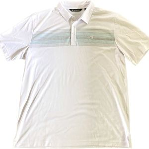 Travis Mathew Chest Stripe Polo - XL